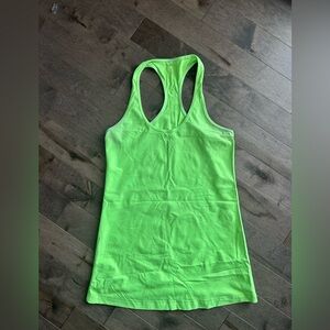 Used Lululemon Vibrant Green Women's Tank Top - size 10